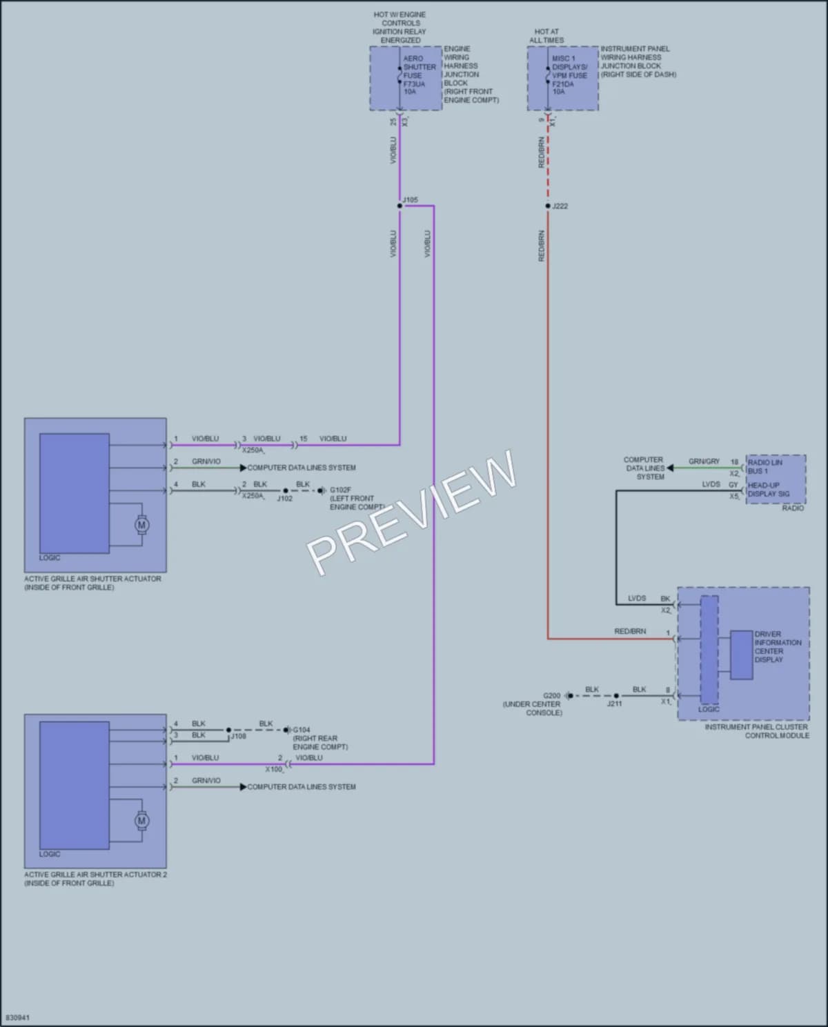 2023 Chevrolet Colorado Active Bodyworks wiring diagram preview
