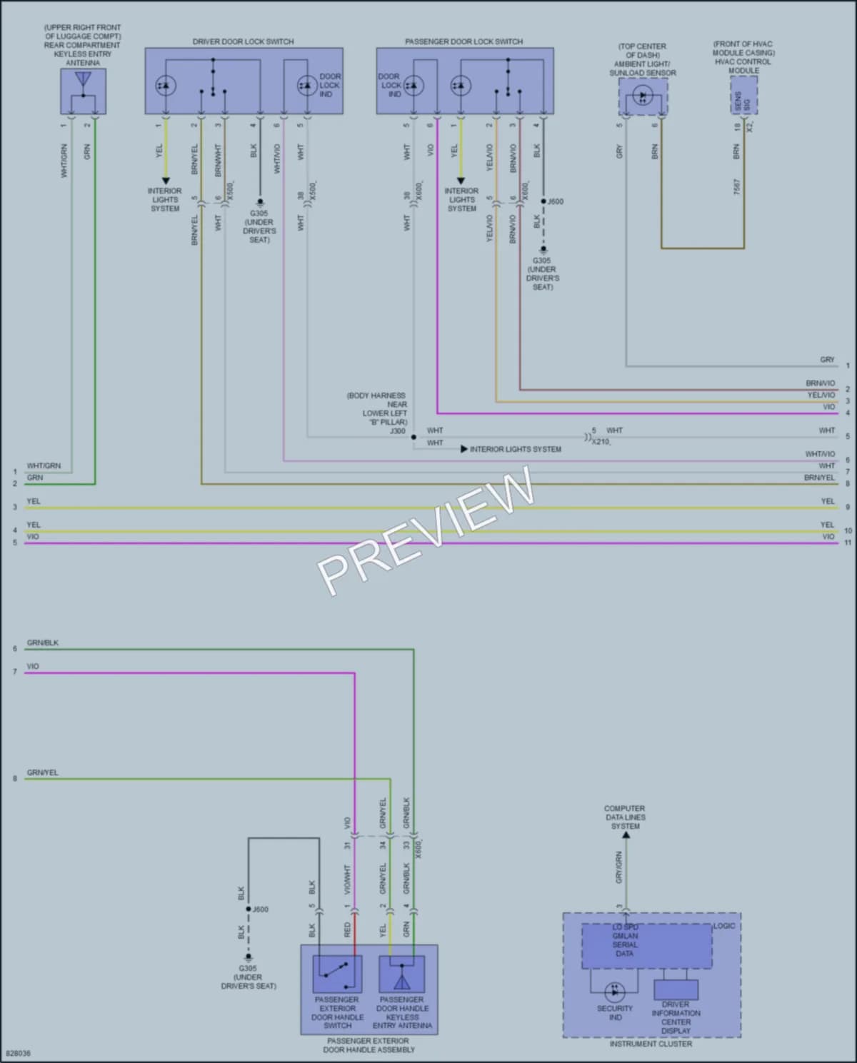 2023 Chevrolet Malibu Anti Theft wiring diagram preview