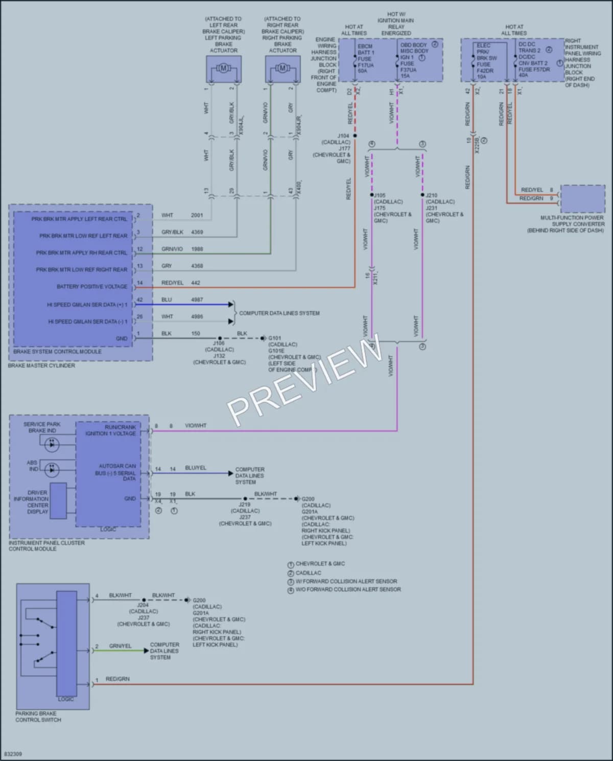 2023 Chevrolet Suburban Shift Interlock wiring diagram preview