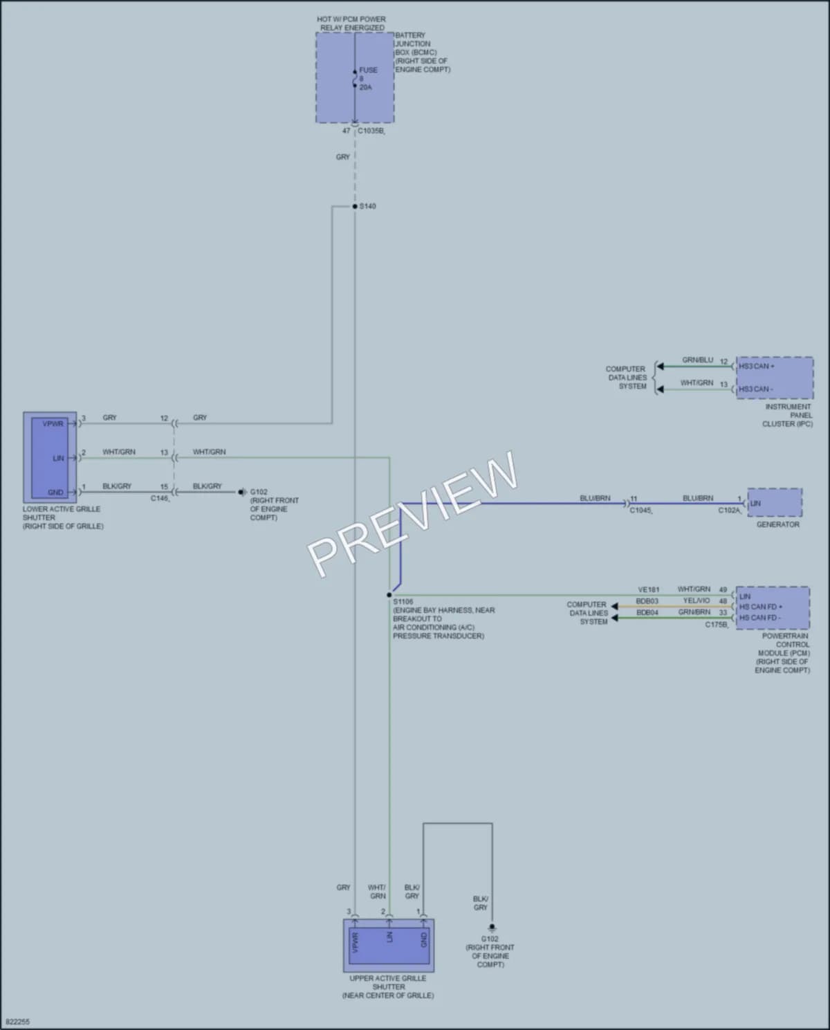 2023 Ford ExpeditionMAX Active Bodyworks wiring diagram preview