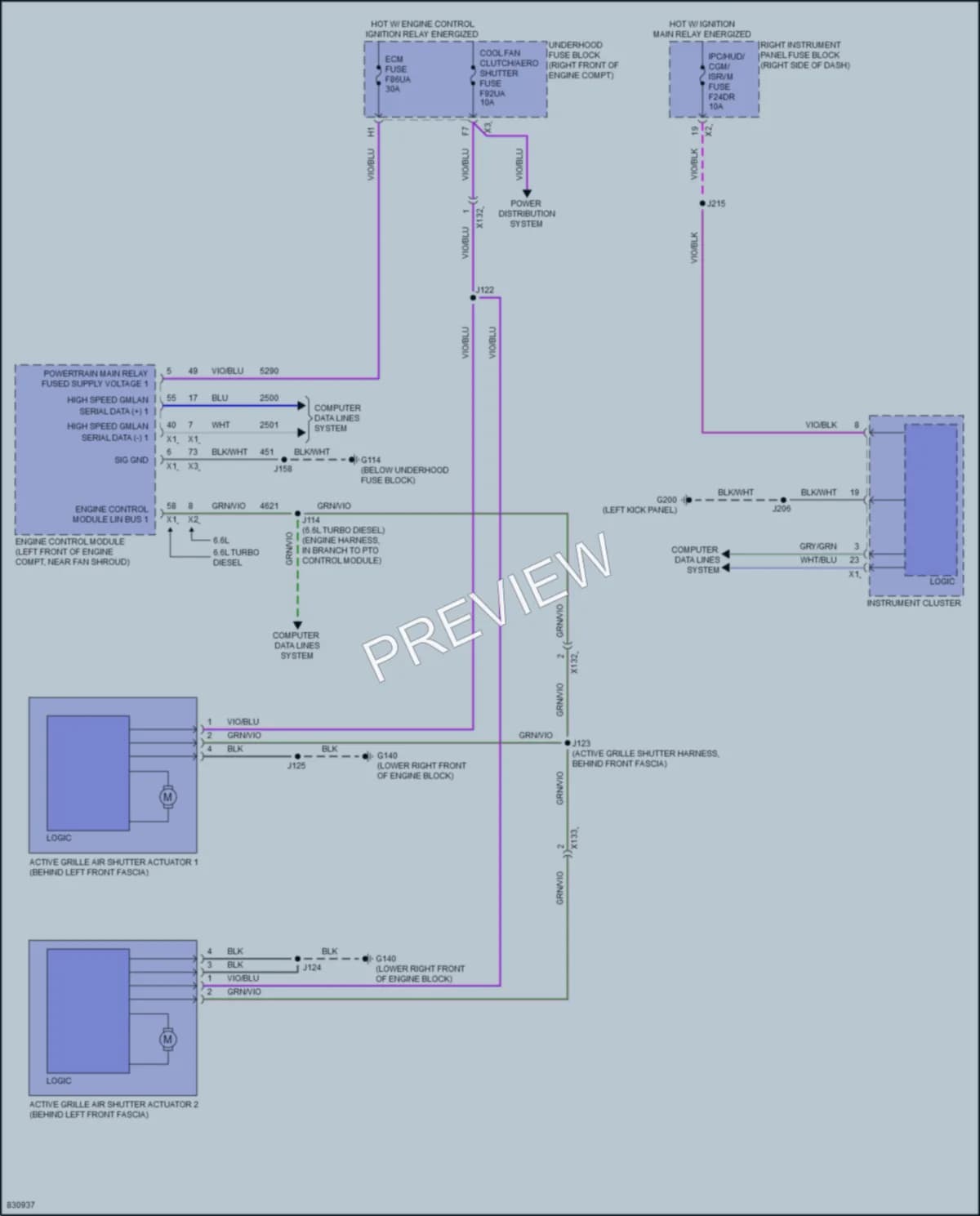 2023 GMC 3500HDSierraDenali Active Bodyworks wiring diagram preview