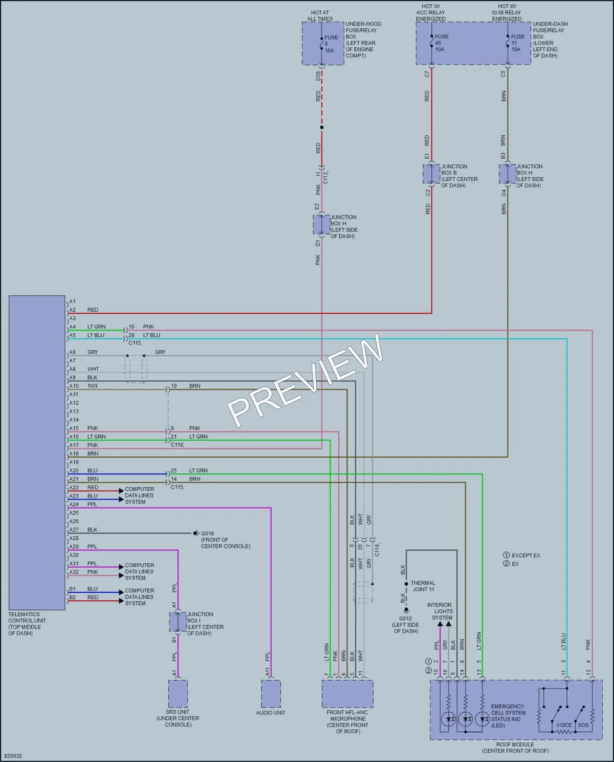 2023 Honda AccordHybrid Navigation wiring diagram preview
