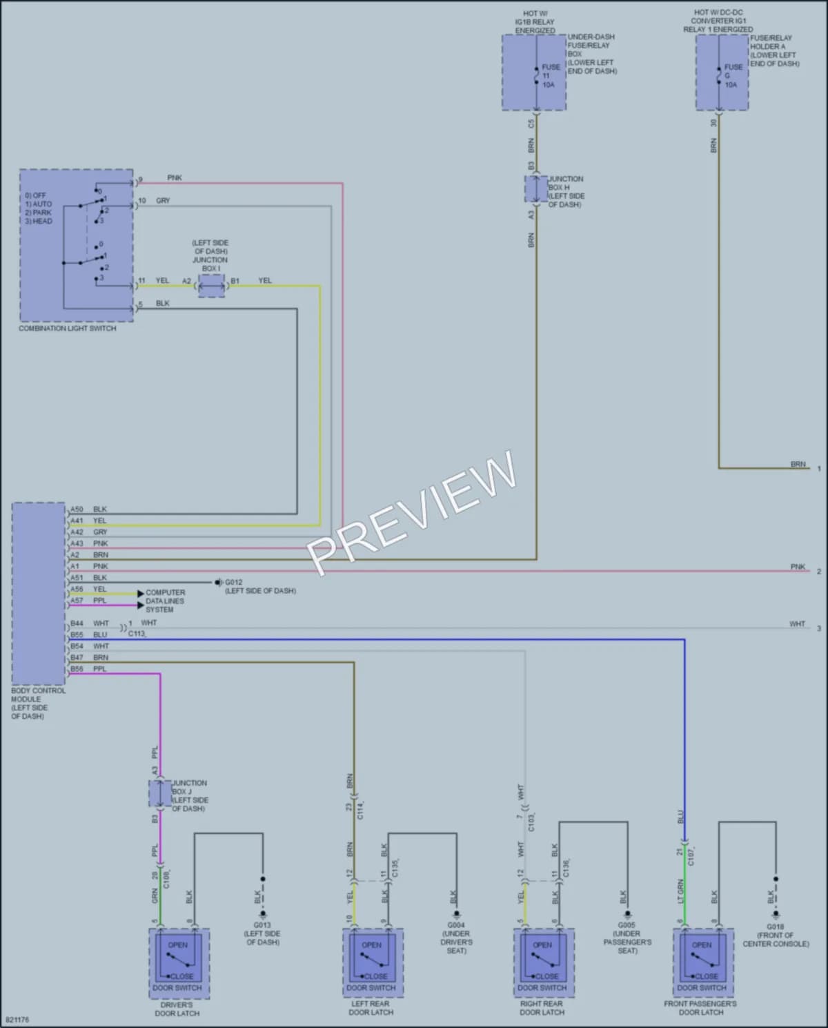 2023 Honda AccordHybrid Warning Systems wiring diagram preview