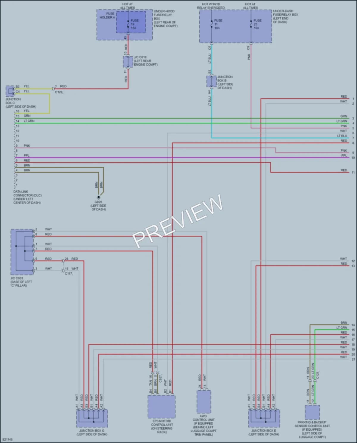 2023 Honda HRV Computer Data Lines wiring diagram preview