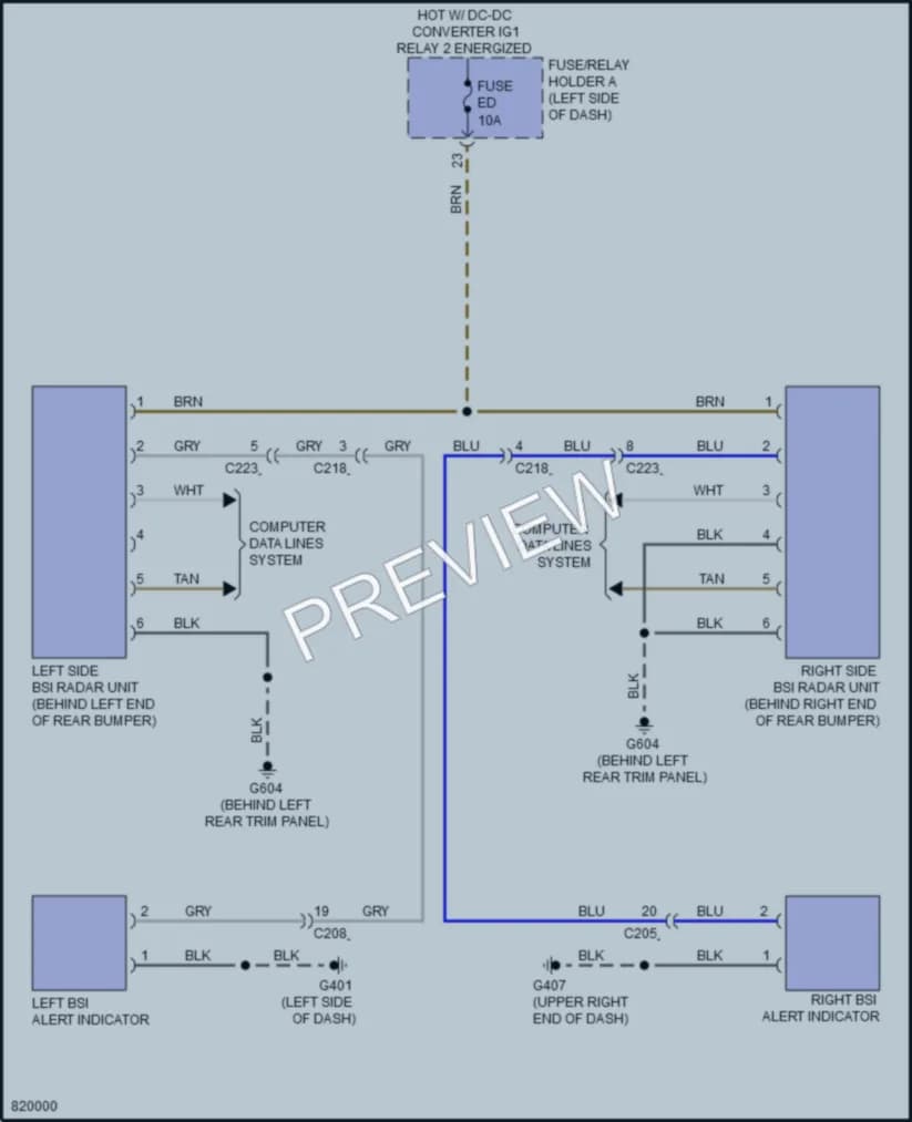2023 Honda Odyssey Navigation wiring diagram preview
