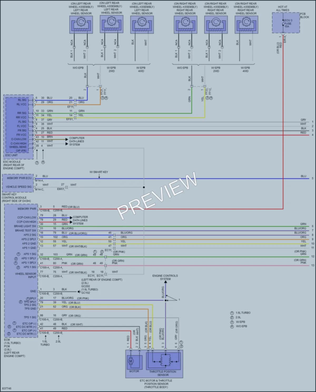 2023 Hyundai Kona Cruise Control wiring diagram preview