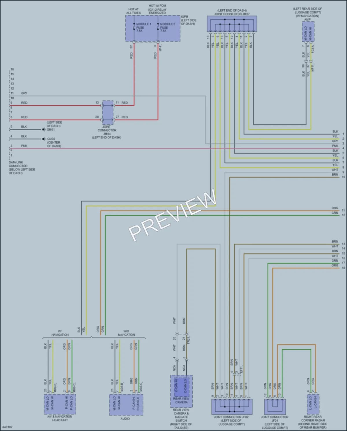 2023 Hyundai KonaElectric Computer Data Lines wiring diagram preview