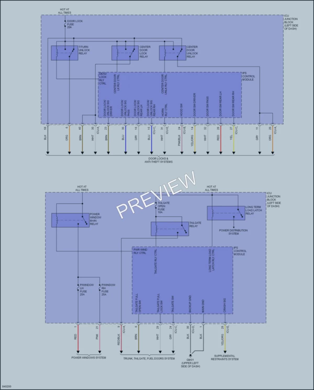 2023 Hyundai Tucson Body Control Modules wiring diagram preview