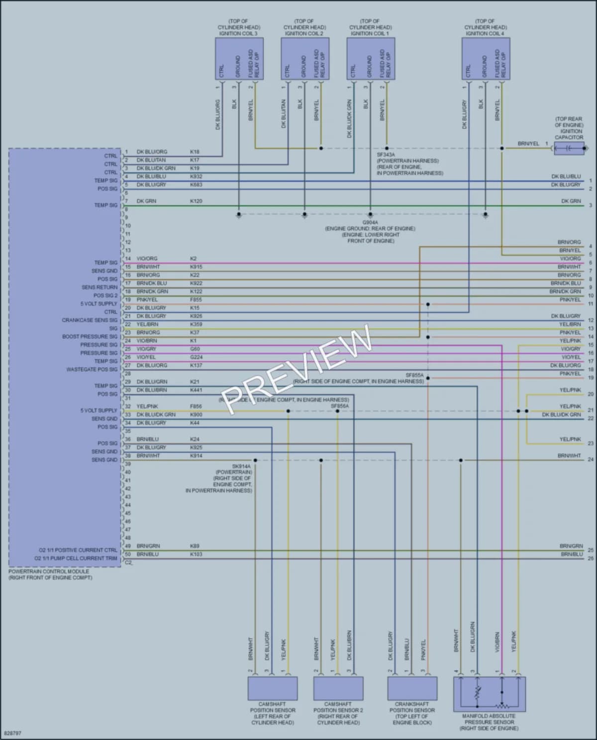 2023 Jeep GrandCherokee Engine Performance wiring diagram preview