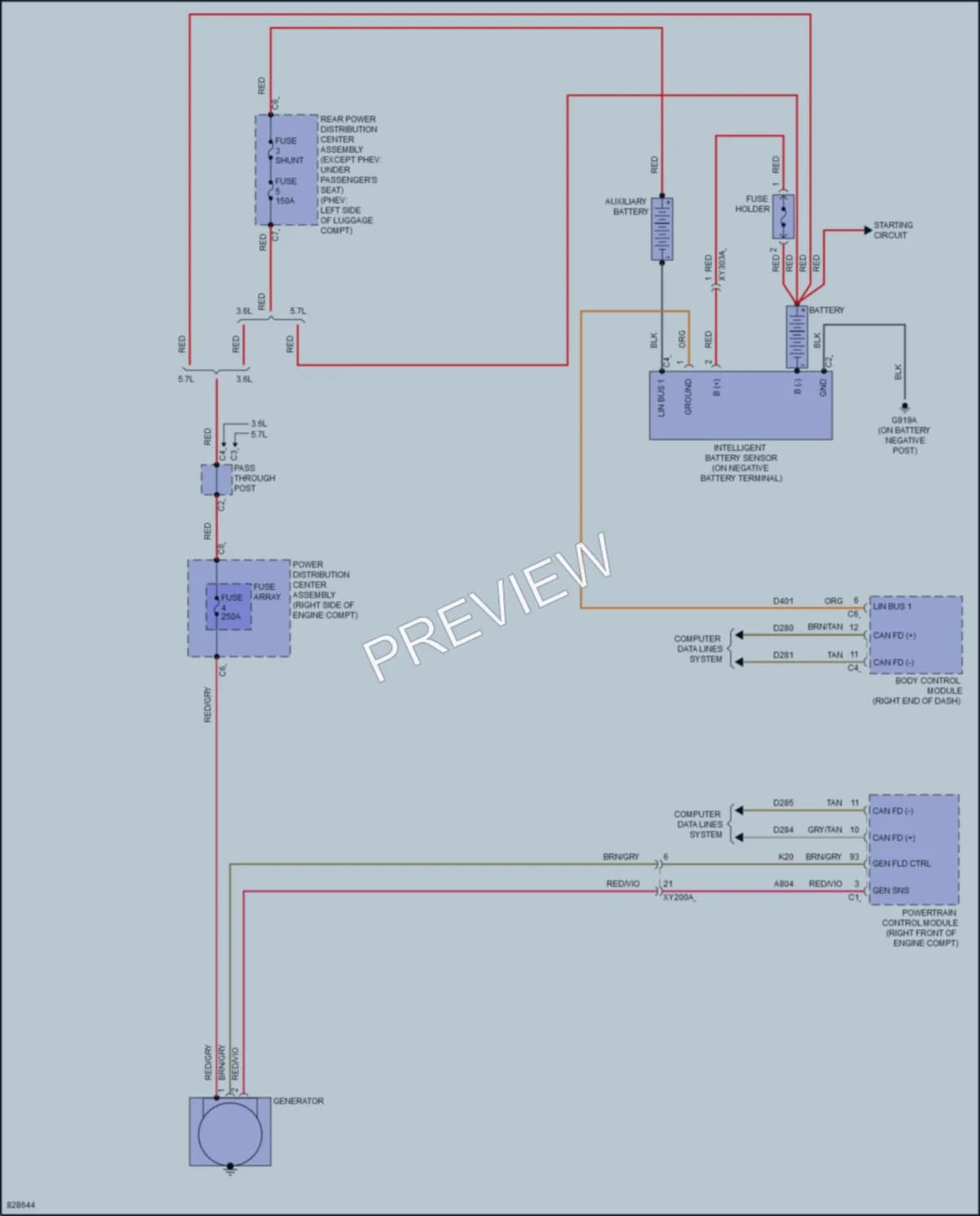 2023 Jeep GrandCherokeeL Starting Charging wiring diagram preview