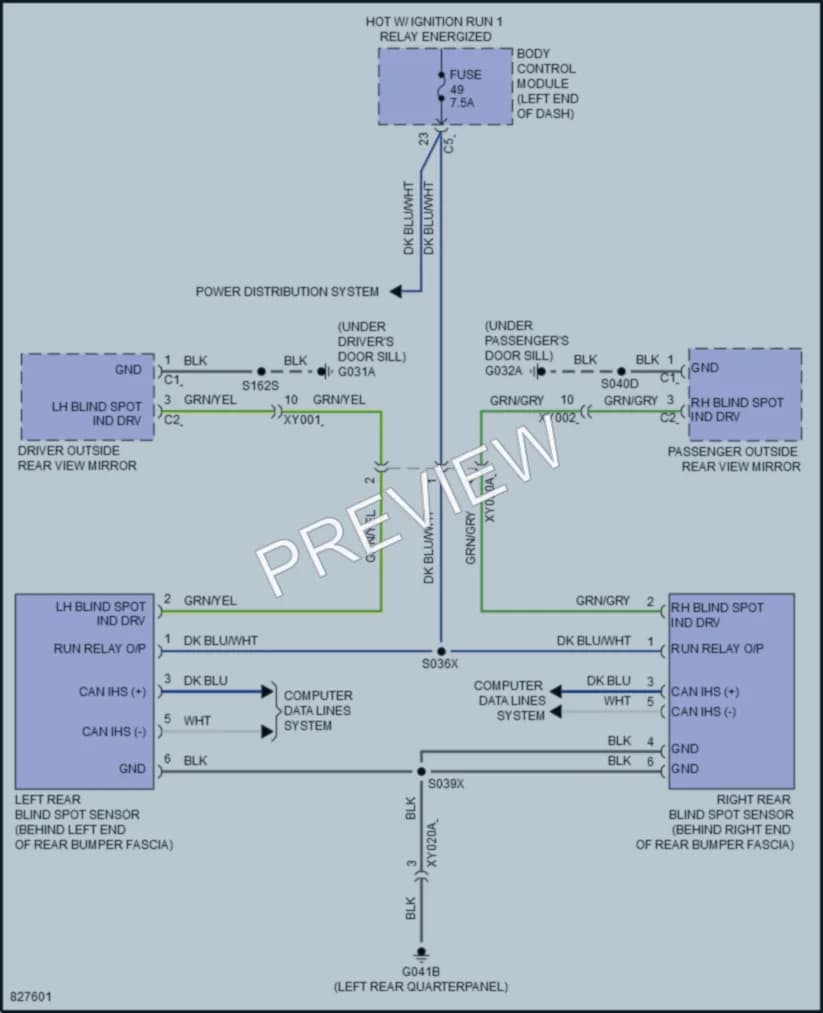 2023 Jeep Renegade Navigation wiring diagram preview