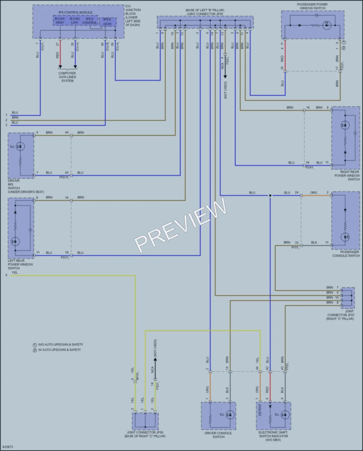 2023 Kia NiroPlugIn Interior Lights wiring diagram preview