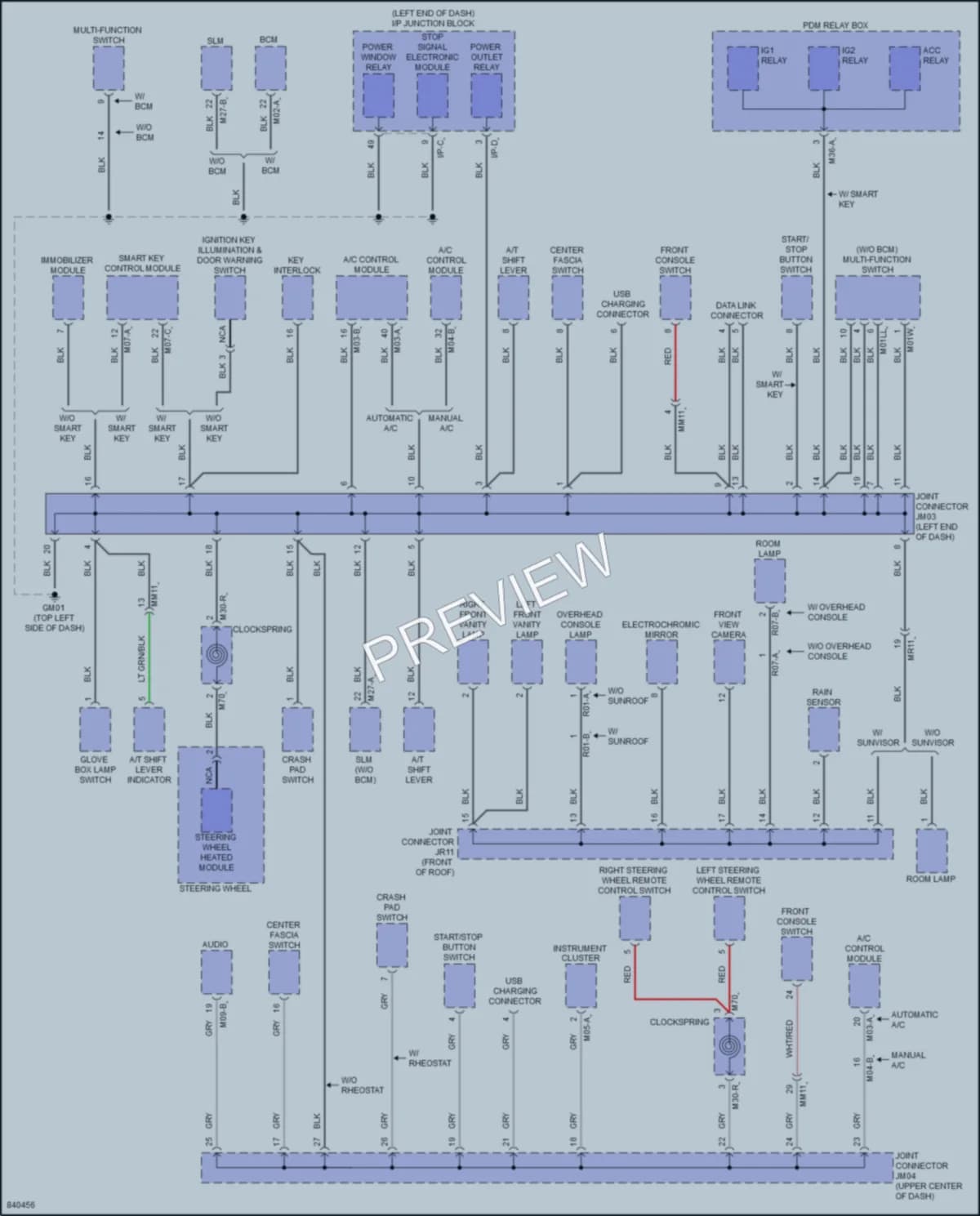2023 Kia Rio Ground Distribution wiring diagram preview