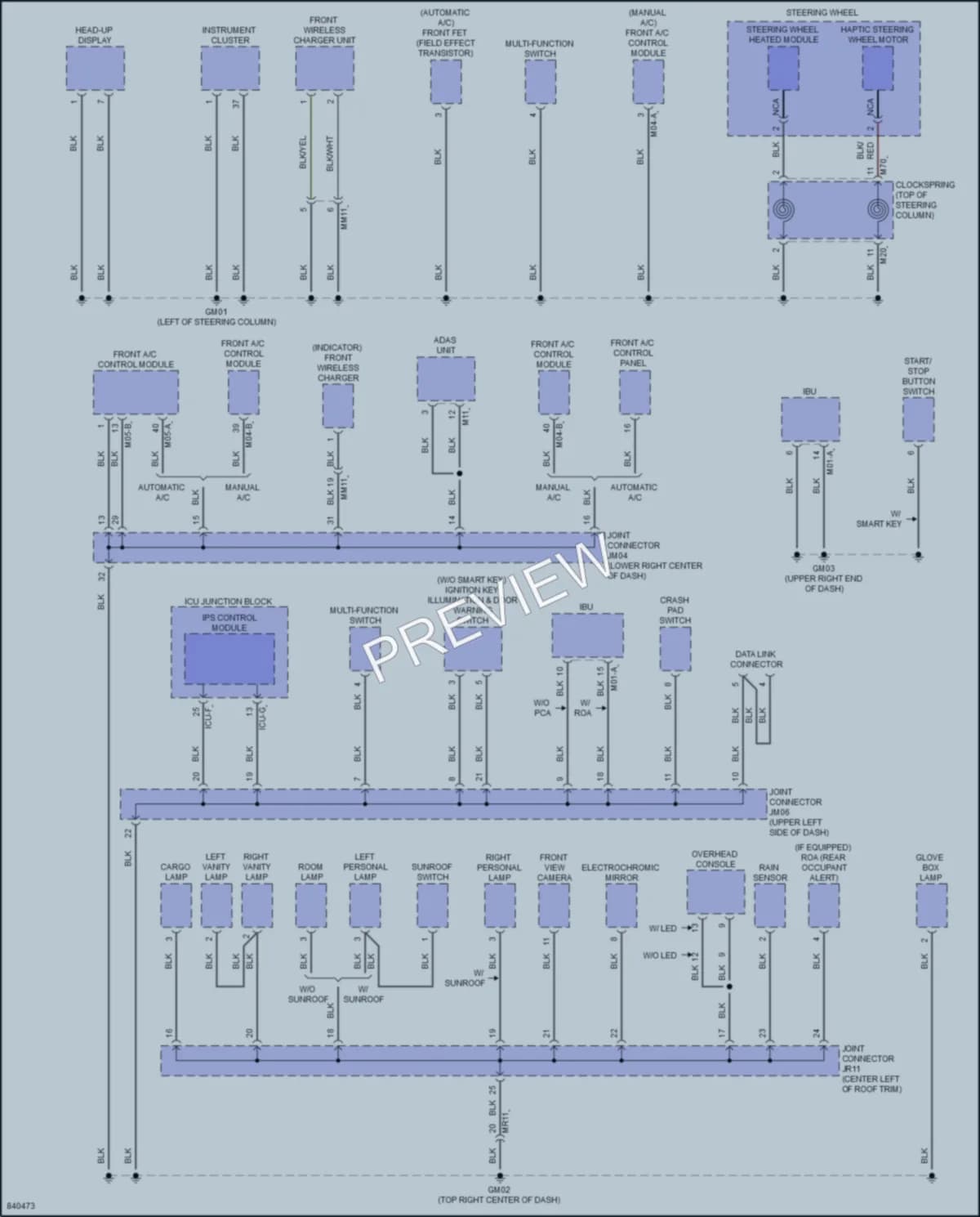 2023 Kia SorentoPlugIn Ground Distribution wiring diagram preview
