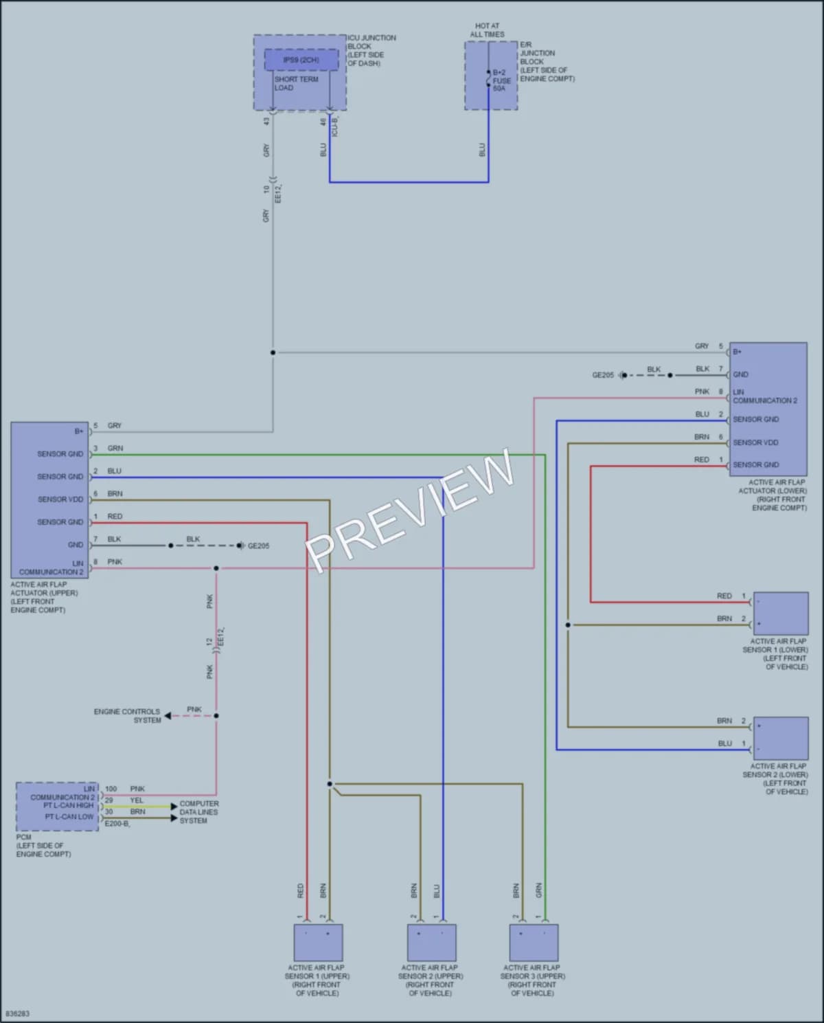 2023 Kia SportagePlugIn Active Bodyworks wiring diagram preview