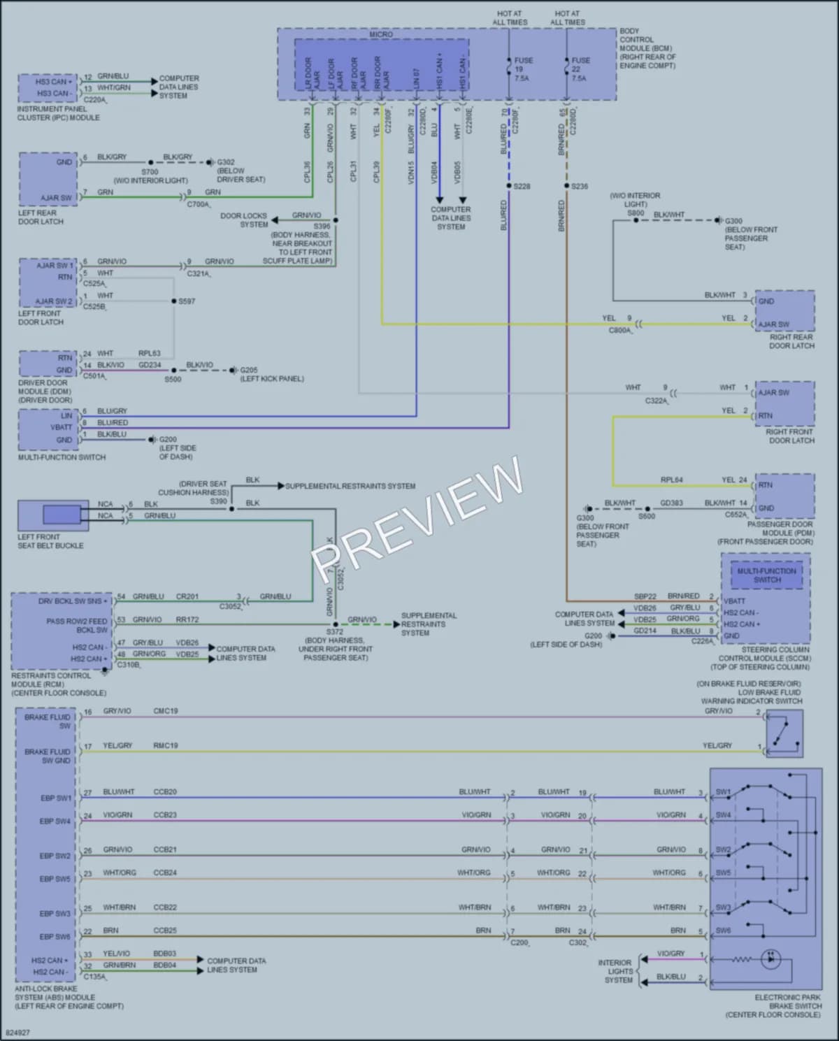 2023 Lincoln CorsairPlugIn Warning Systems wiring diagram preview