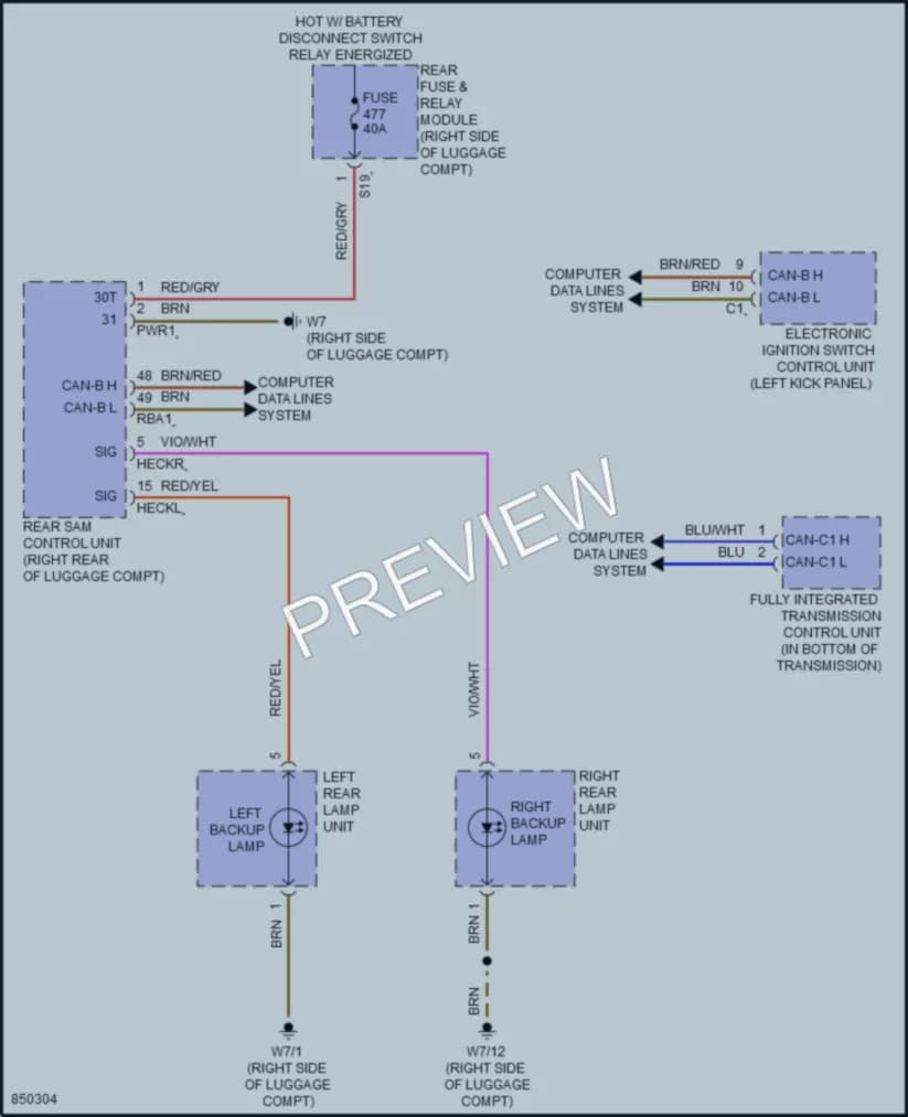 2023 MercedesBenz E350 Exterior Lights wiring diagram preview