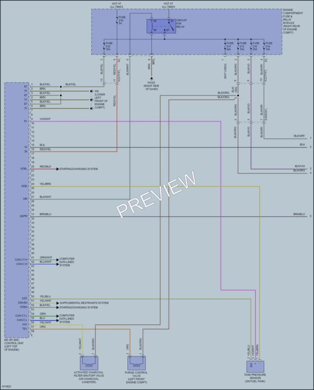 2023 MercedesBenz Metris Engine Performance wiring diagram preview