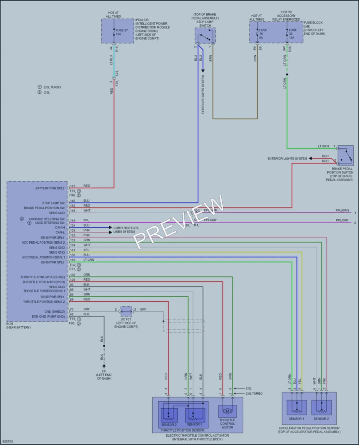 2023 Nissan Altima Cruise Control wiring diagram preview