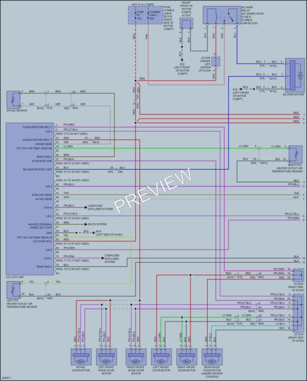 2023 Nissan Ariya Air Conditioning wiring diagram preview