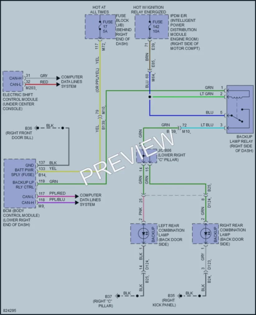 2023 Nissan Ariya Exterior Lights wiring diagram preview