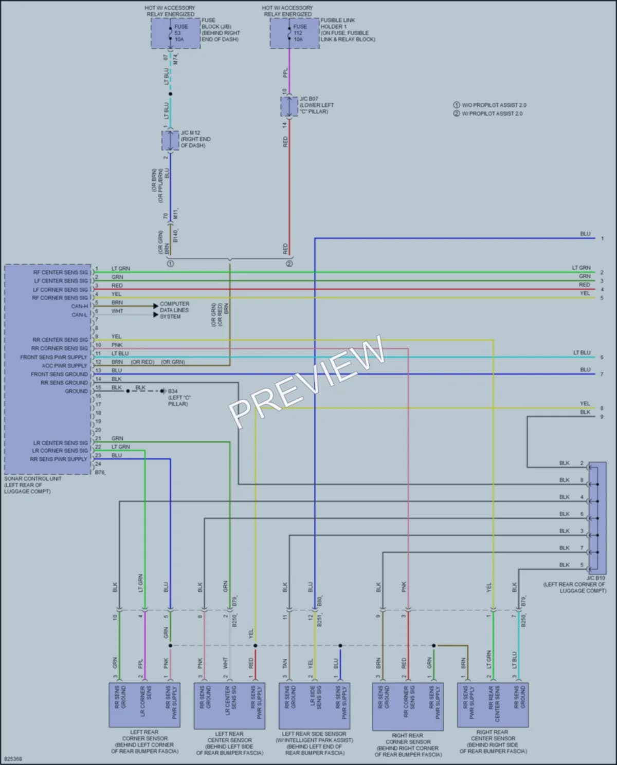 2023 Nissan Ariya Navigation wiring diagram preview