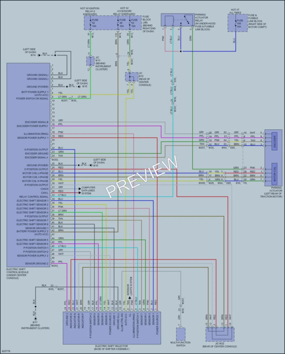 2023 Nissan Ariya Transmission wiring diagram preview