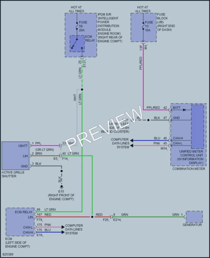2023 Nissan Frontier Active Bodyworks wiring diagram preview