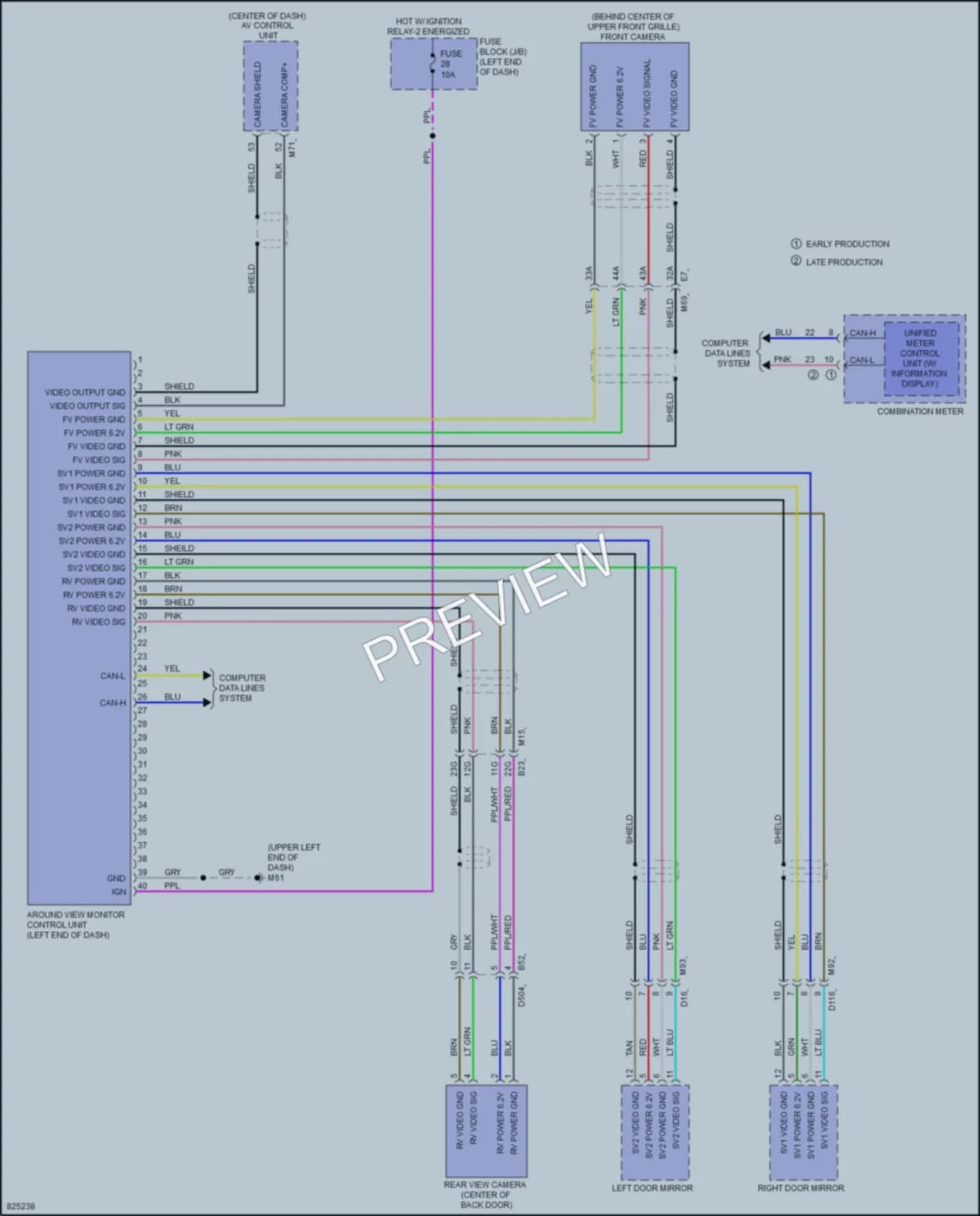 2023 Nissan Kicks Navigation wiring diagram preview
