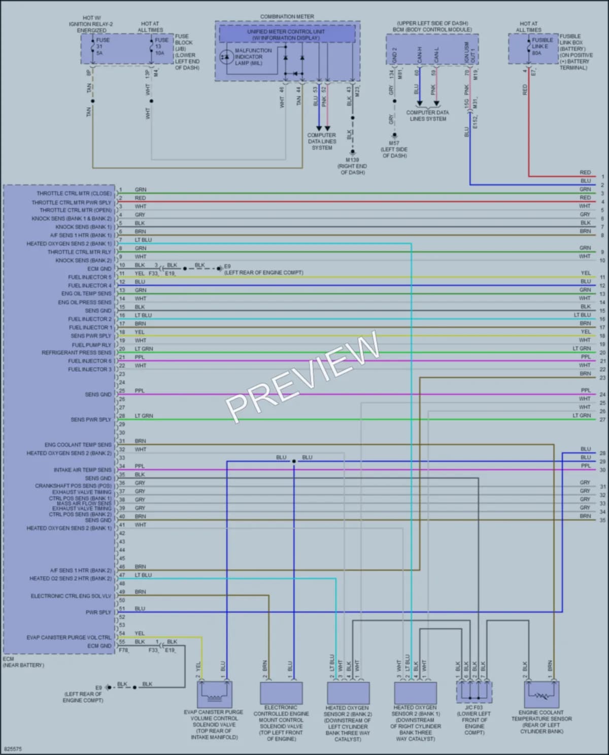 2023 Nissan Murano Engine Performance wiring diagram preview