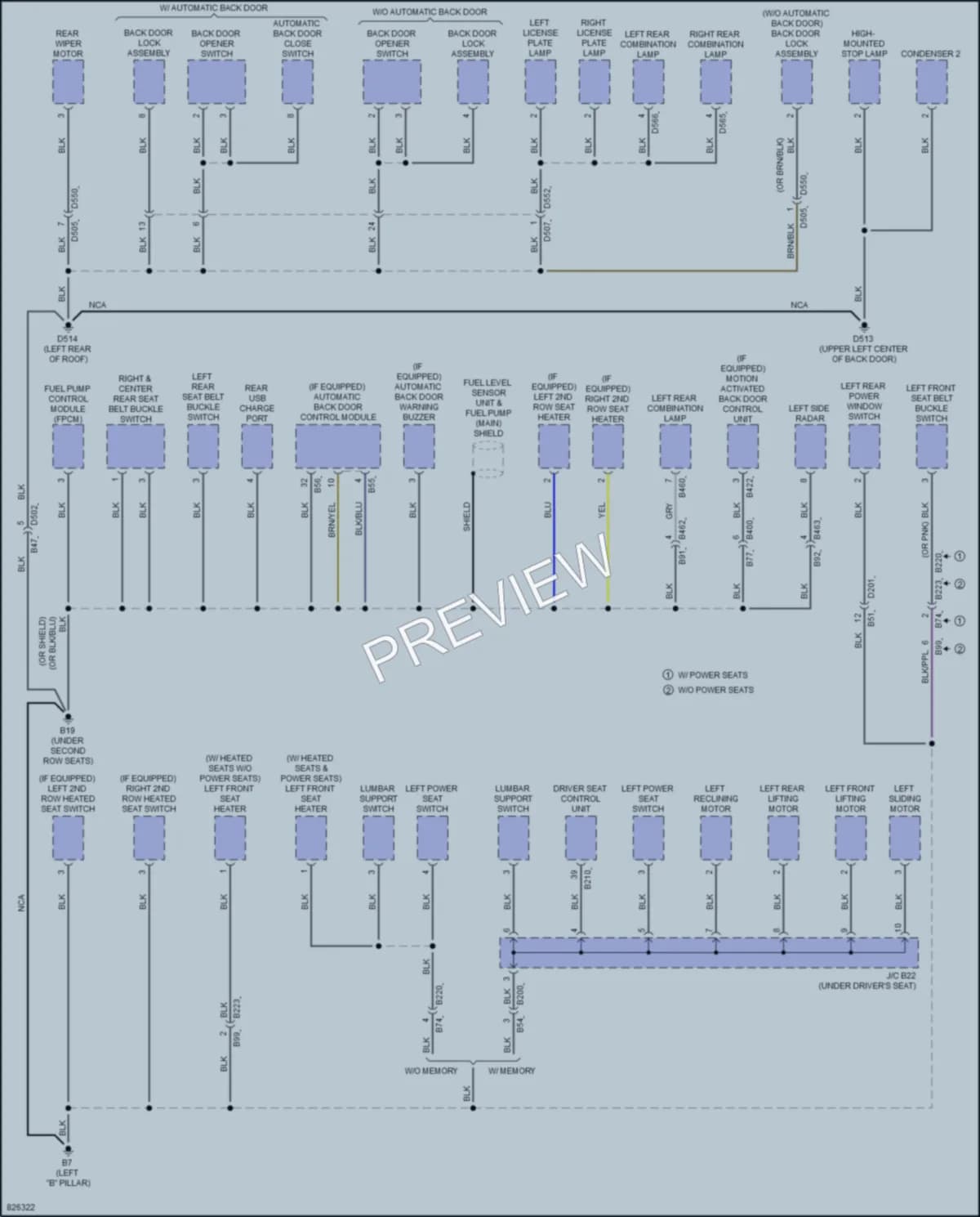 2023 Nissan Murano Ground Distribution wiring diagram preview