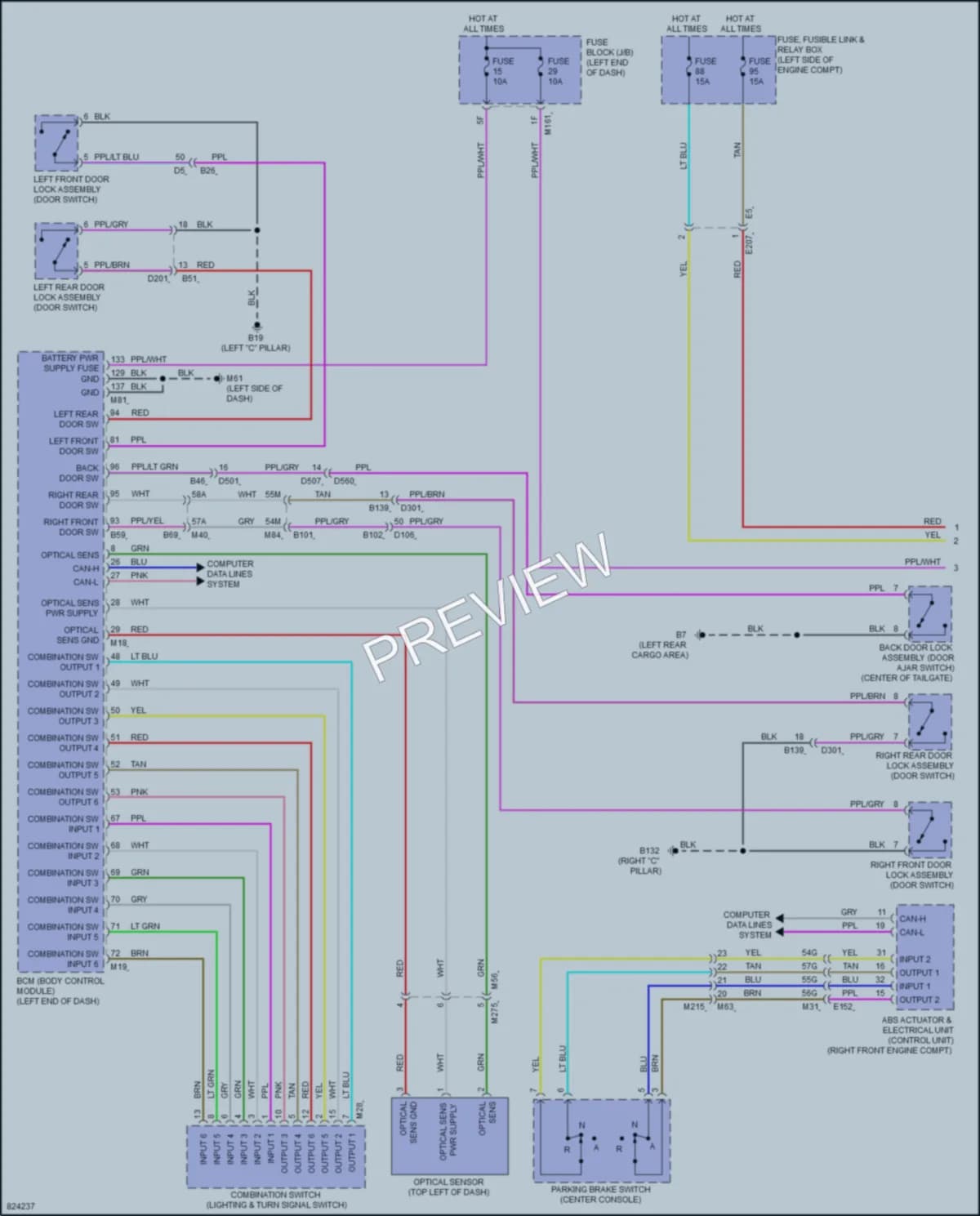 2023 Nissan Pathfinder Headlights wiring diagram preview
