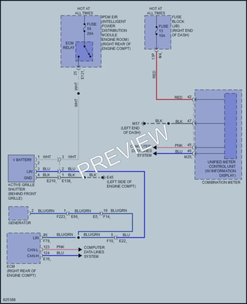 2023 Nissan TitanXD Active Bodyworks wiring diagram preview