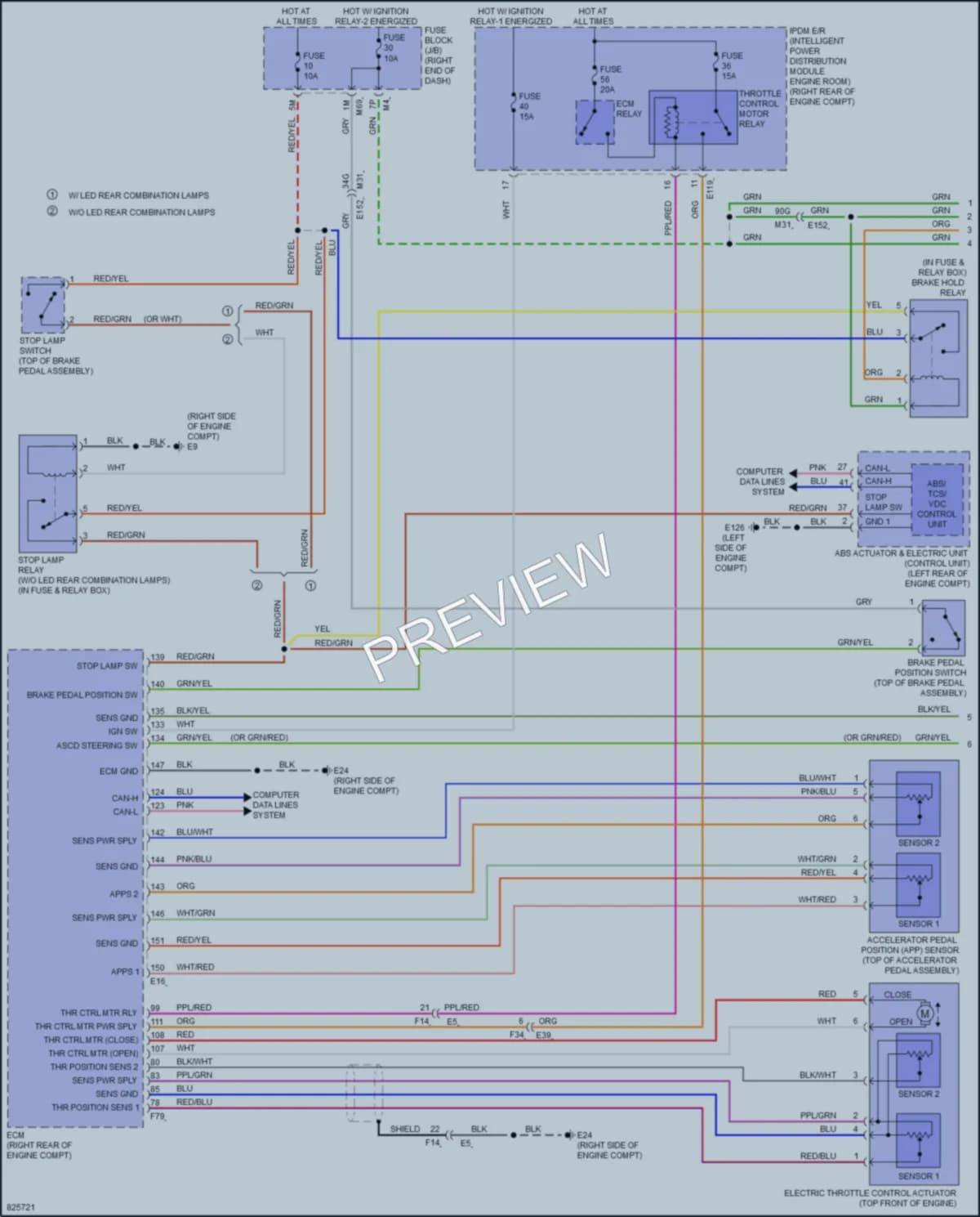 2023 Nissan TitanXD Cruise Control wiring diagram preview