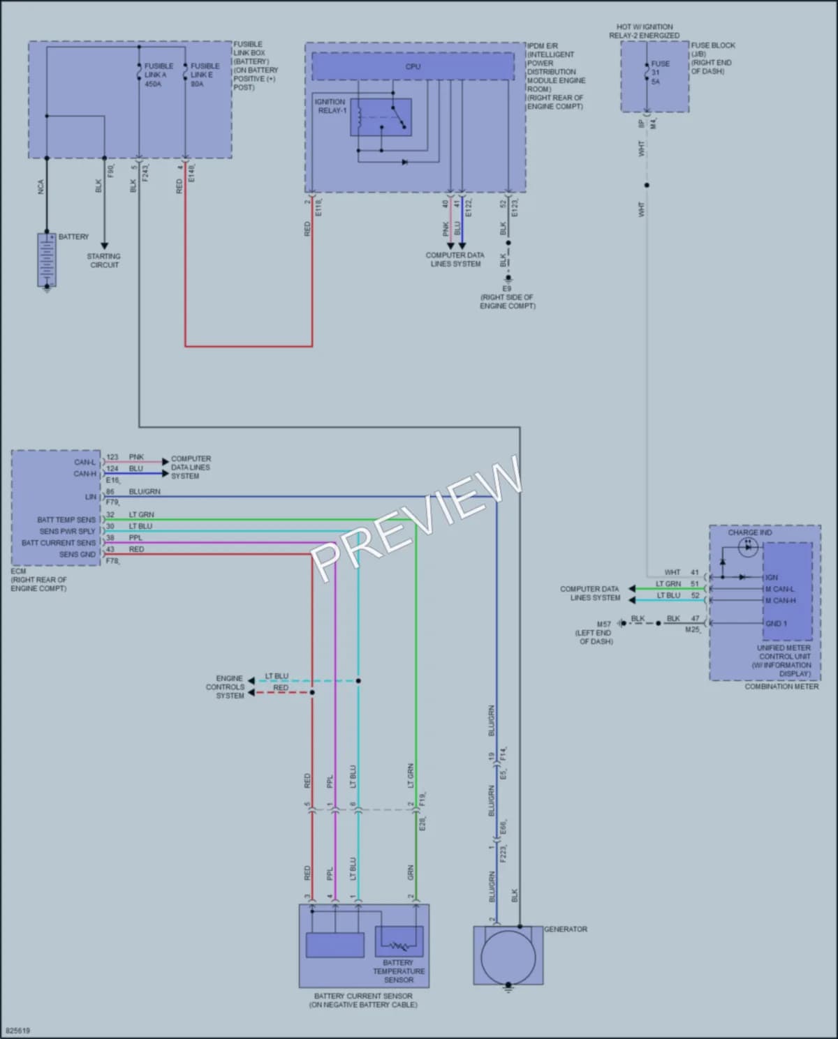 2023 Nissan TitanXD Starting Charging wiring diagram preview