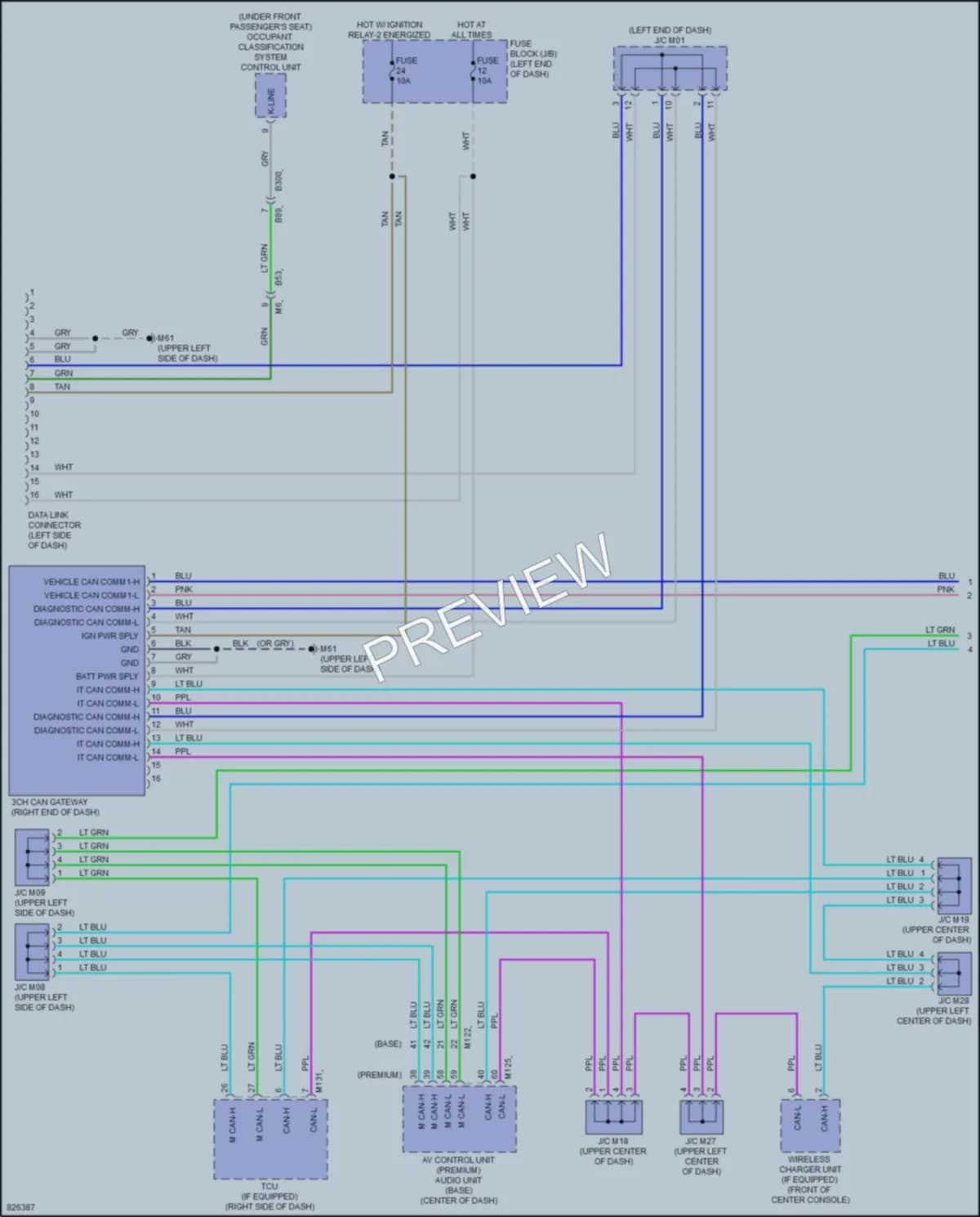 2023 Nissan Versa Computer Data Lines wiring diagram preview