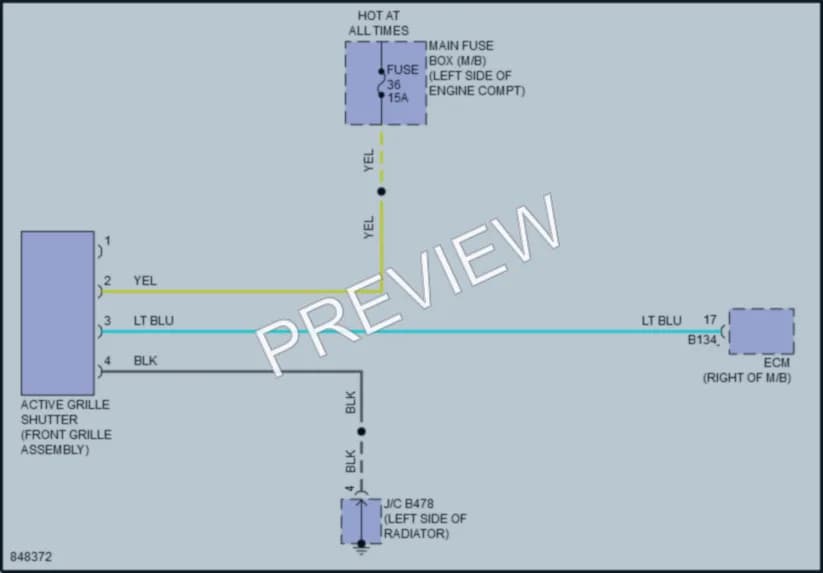 2023 Subaru CrosstrekHybrid Active Bodyworks wiring diagram preview