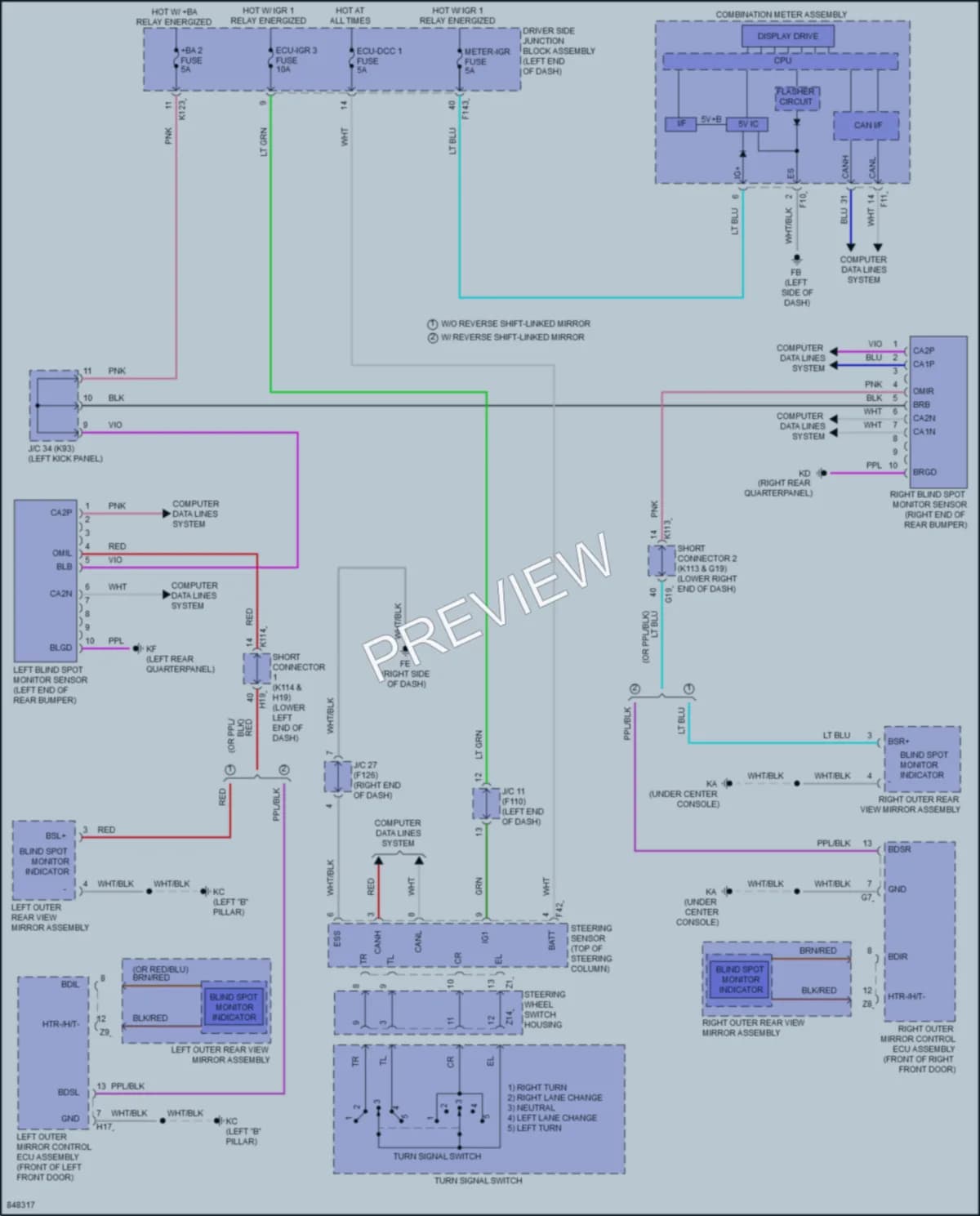 2023 Subaru Solterra Navigation wiring diagram preview