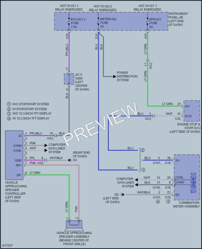 2023 Toyota RAV4 Active Bodyworks wiring diagram preview