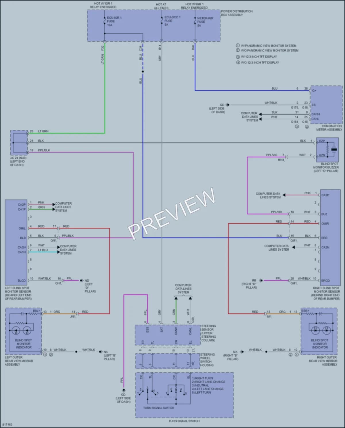 2023 Toyota RAV4Prime Navigation wiring diagram preview