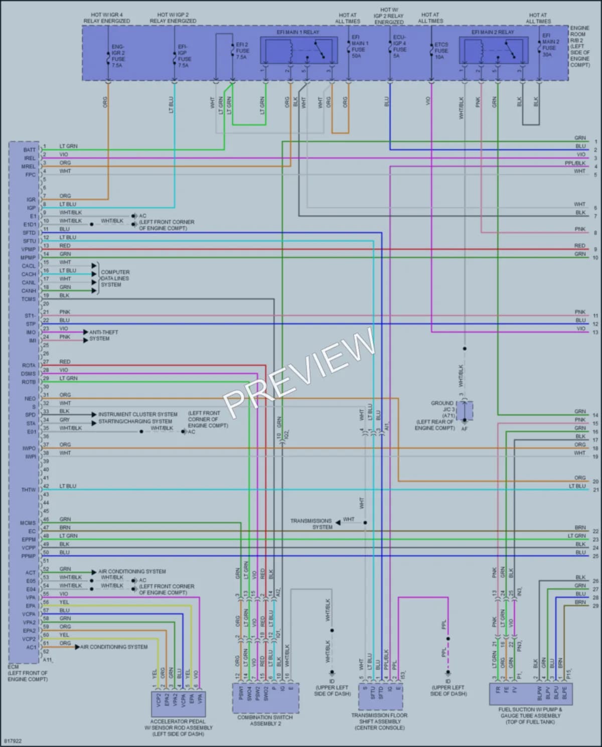 2023 Toyota TundraHybrid Engine Performance wiring diagram preview