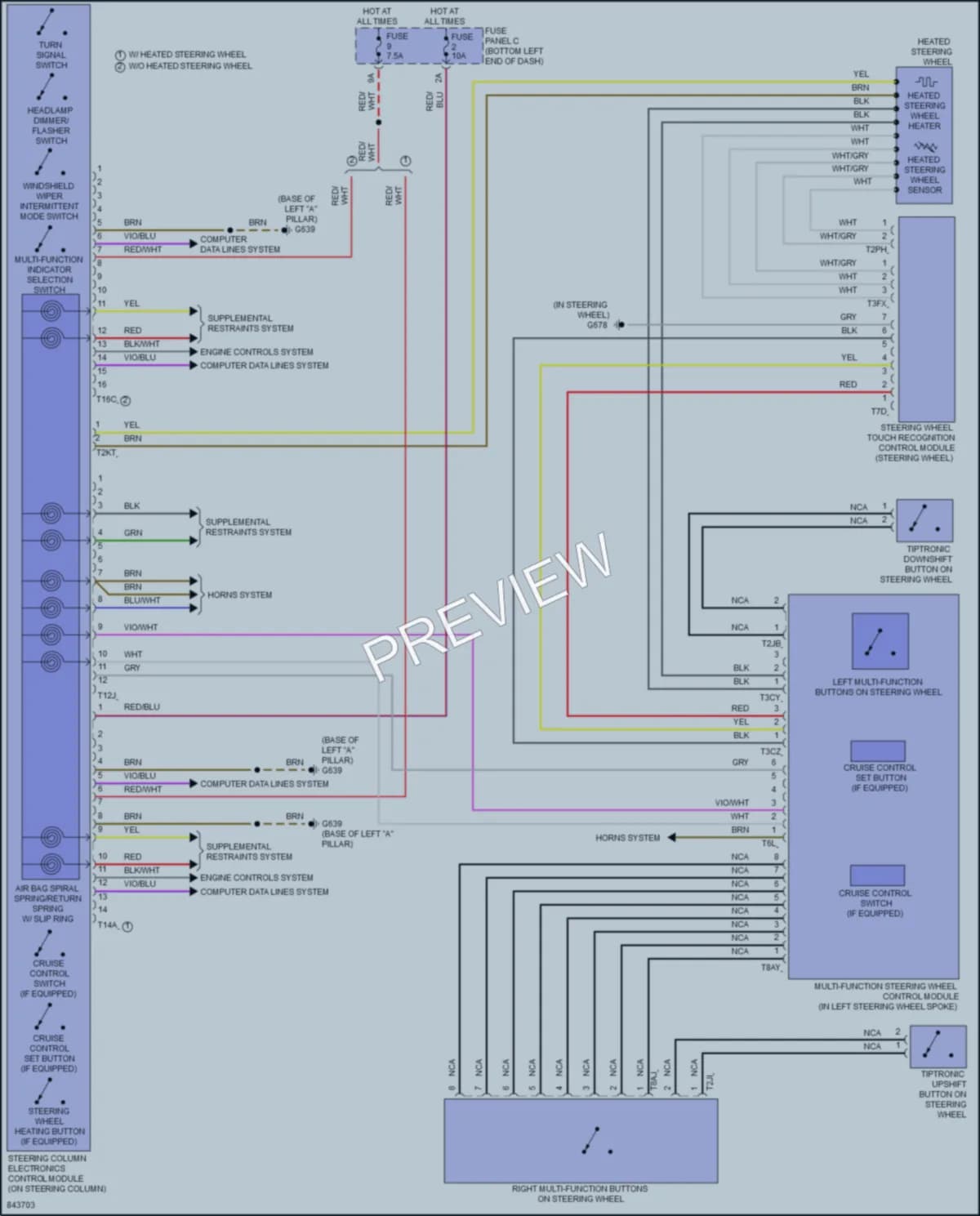 2023 Volkswagen JettaGLI Body Control Modules wiring diagram preview