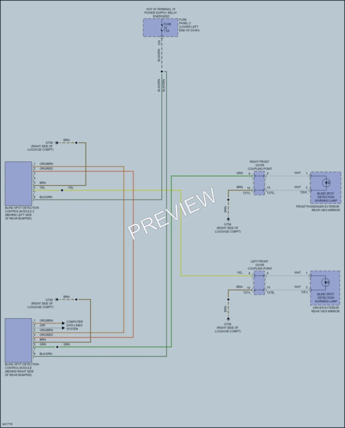 2023 Volkswagen Taos Navigation wiring diagram preview