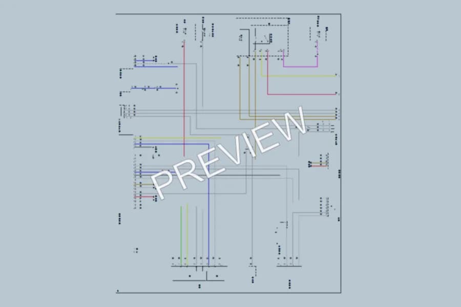2024 Acura MDX Anti Lock Brakes wiring diagram preview