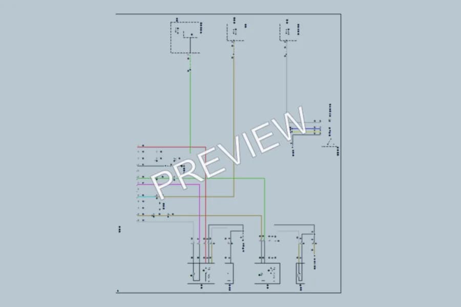 2024 Acura MDX Power Seats wiring diagram preview