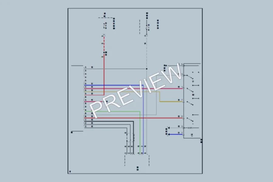 2024 Acura RDX Instrument Cluster wiring diagram preview