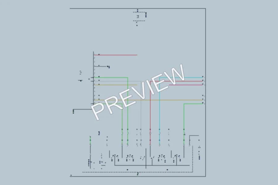 2024 Acura RDX Power Top Sunroof wiring diagram preview
