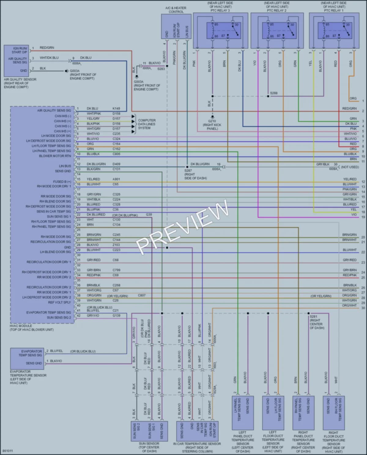 2024 AlfaRomeo Giulia Air Conditioning Wiring Diagrams protected preview