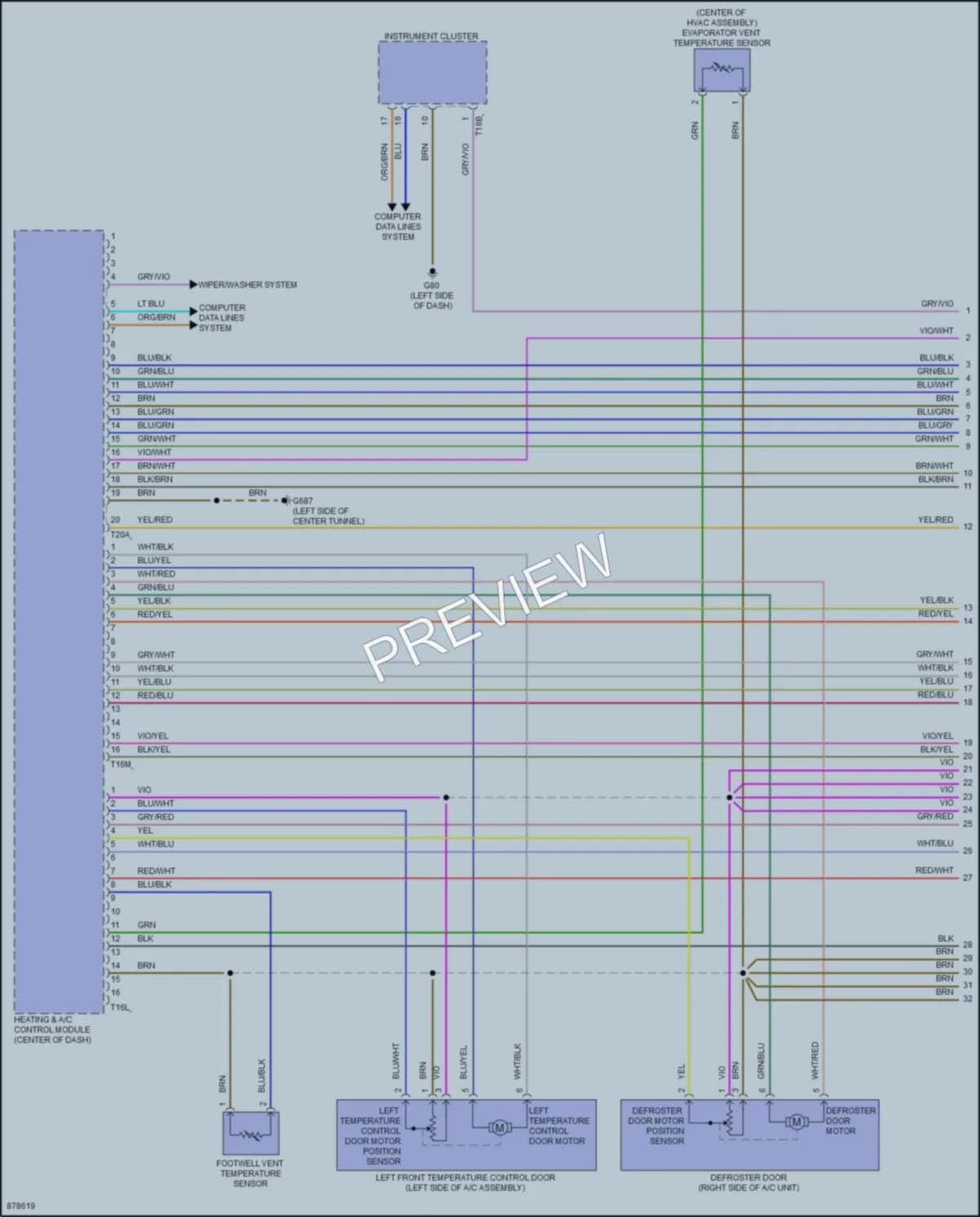 2024 Audi A3 Air Conditioning Wiring Diagrams protected preview