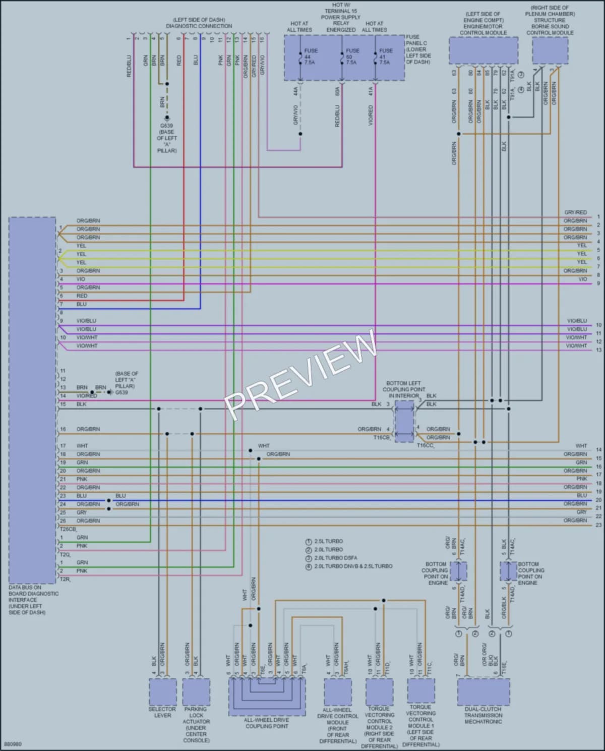 2024 Audi A3 Computer Data Lines Wiring Diagrams protected preview